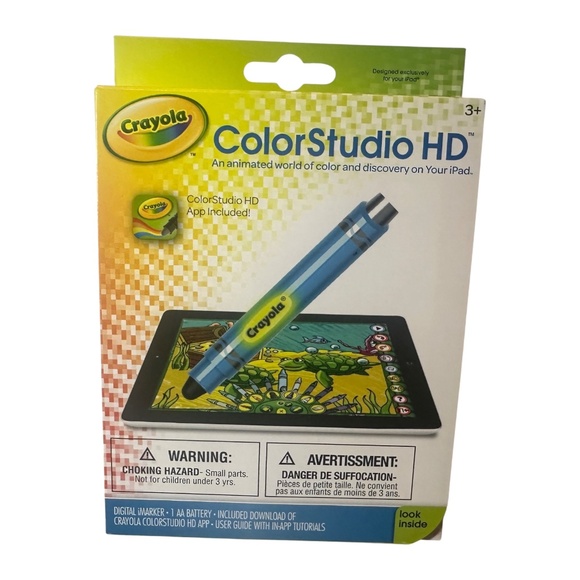 Griffin Crayola Blue iMarker & Digital Stylus ColorStudio HD (GC35333) - Picture 1 of 2